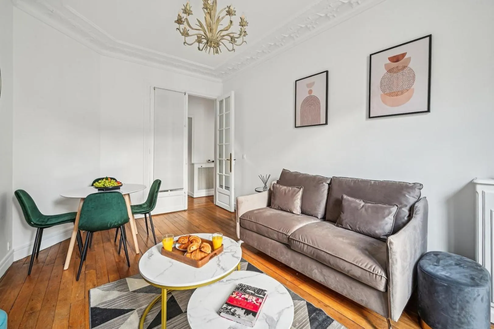 Bnbnook - Lovely 1Br Near Eiffel & Champ De Mars باريس